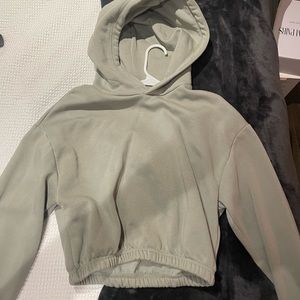 Zara hoodie light green